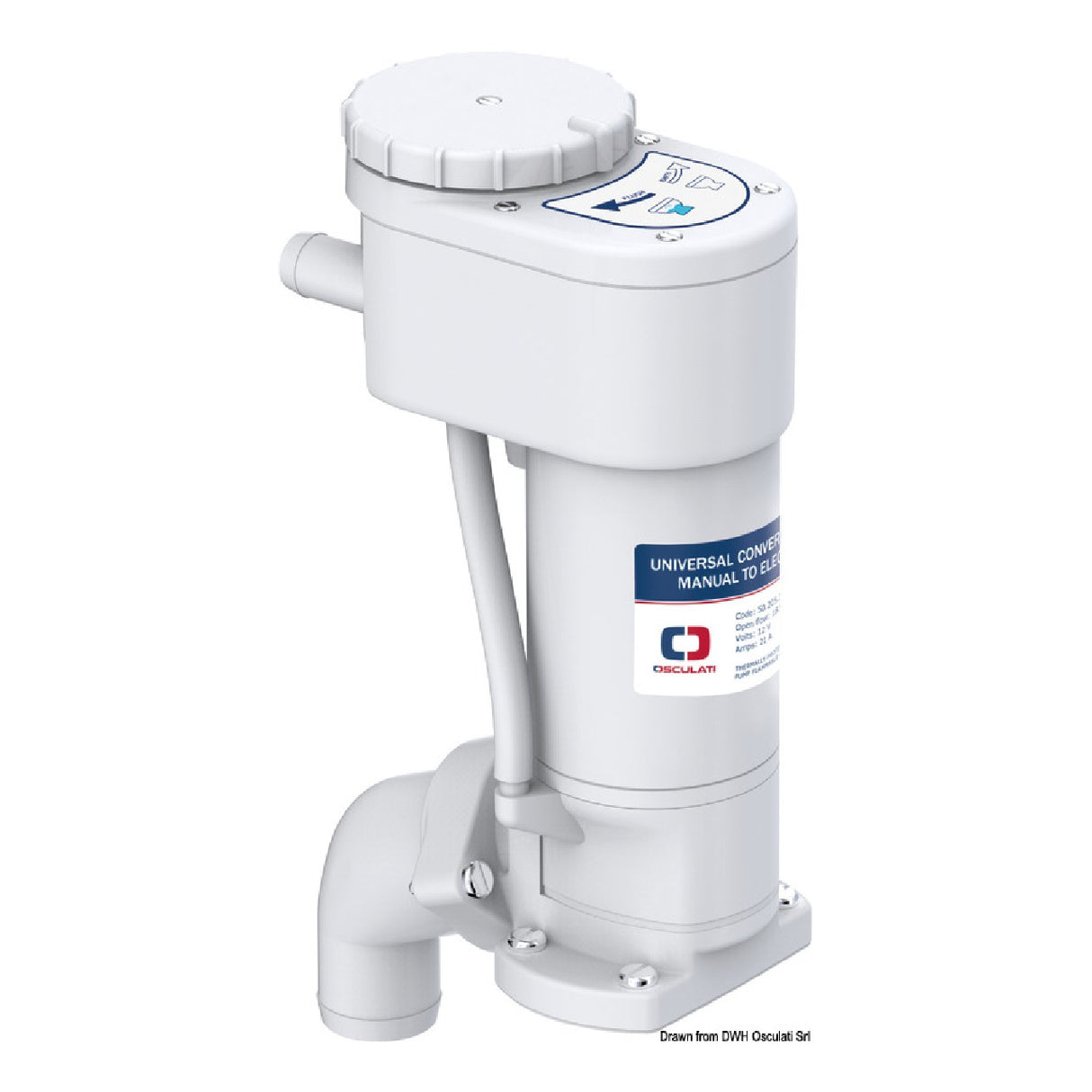 Osculati Kit Elettrificazione per WC manuali 50.205.32