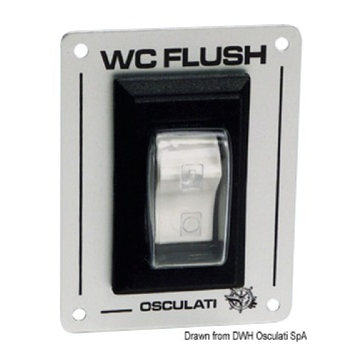 Osculati Interruttore WC Flush 50.207.09