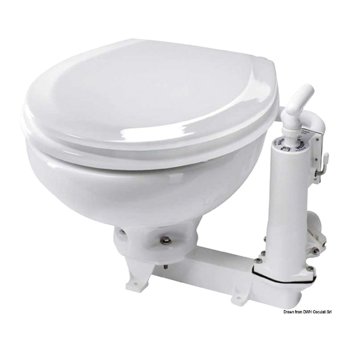 Osculati original ultralight manual toilet RM69 50.207.48