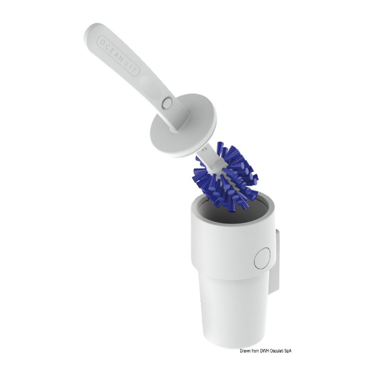 OceanAir Hanging Toilet Brush Holder