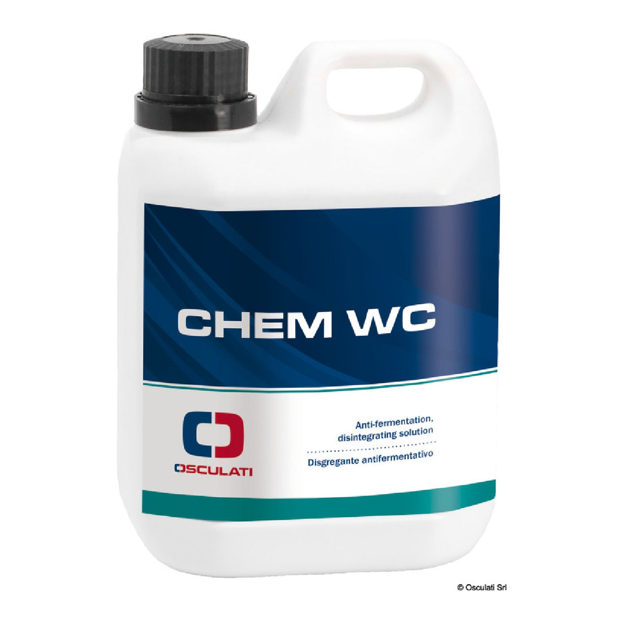 Osculati Chem WC – Antifermentatives Desinfektionsmittel für Chemietoiletten und Abwassertanks 50.208.80 50.208.80