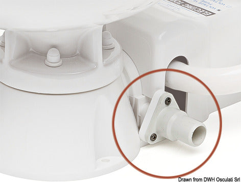 Osculati Straight outlet fitting 25 mm 50.209.14