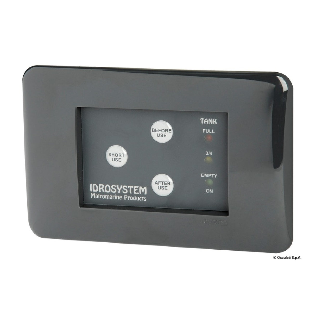 Osculati WC SILENT Elegant low mit Pumpe 80 dB 50.216.01