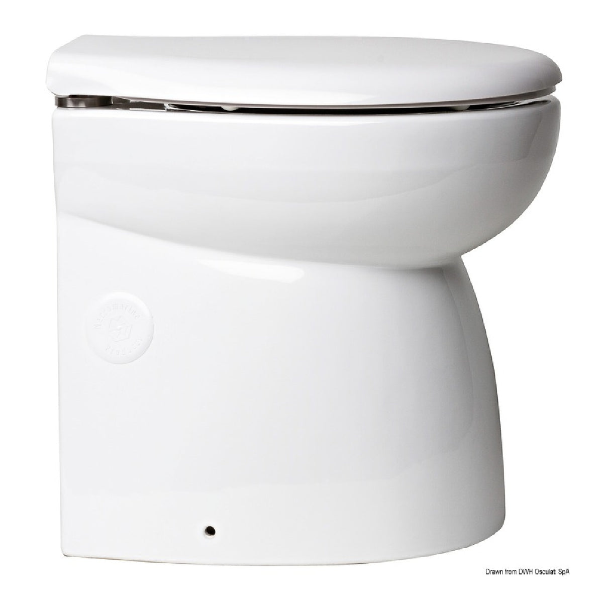 Osculati WC SILENT Elegant alto con pompa 80 dB 50.218.01