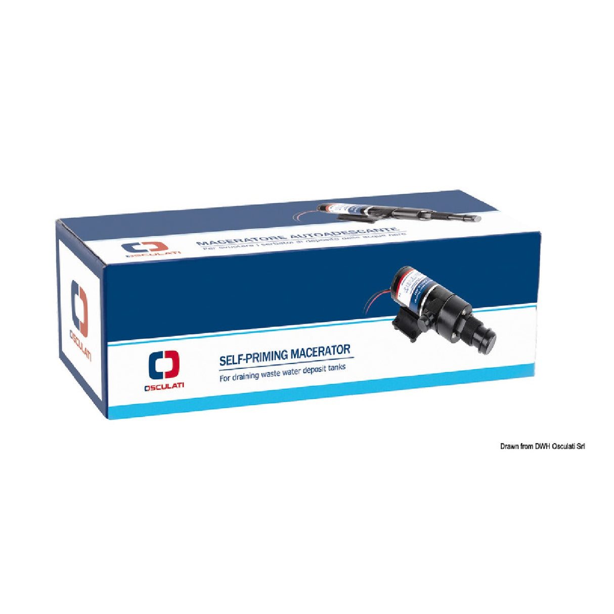 Osculati Maceratore autoadescante 12/24 V 50.222.13