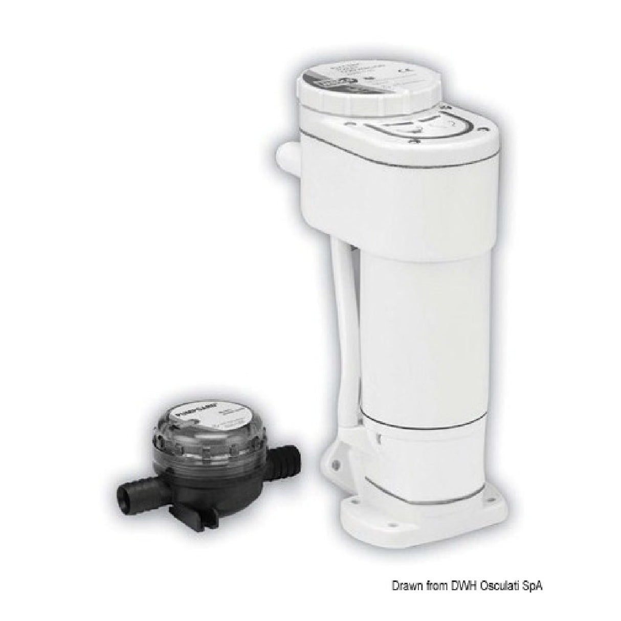 Kit de electrificación para inodoro manual Jabsco 50.224.00