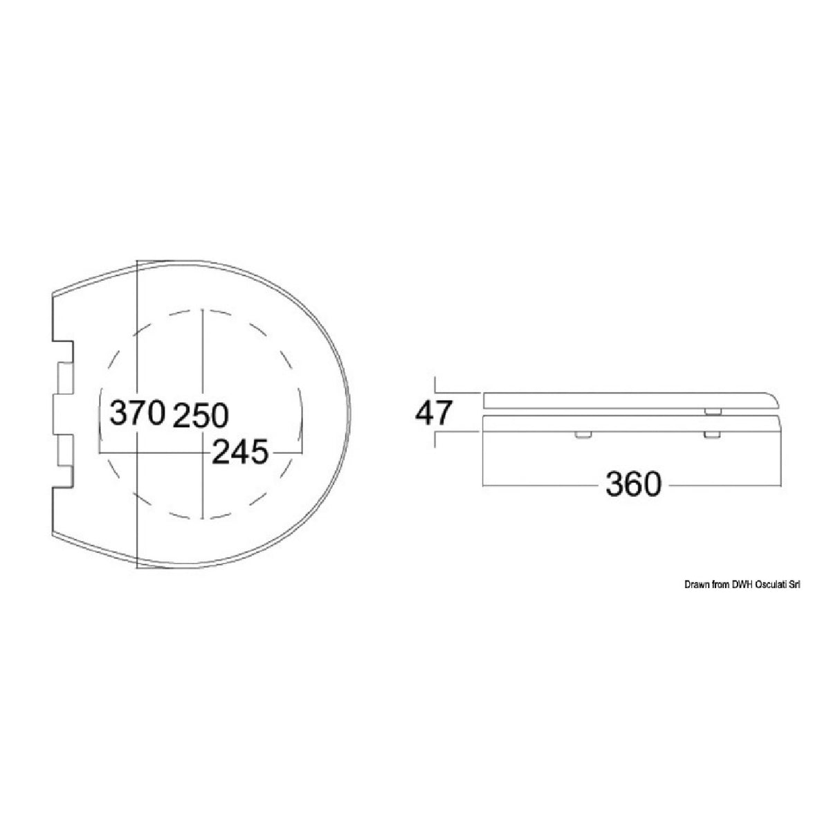 Tecma Coprisedili di ricambio per wc elettrici Elegance