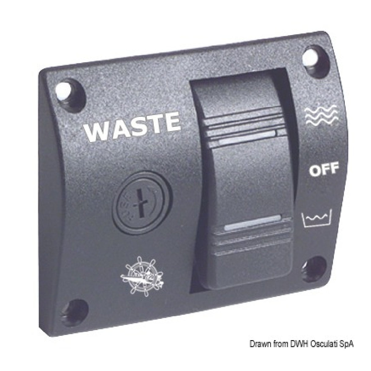 Osculati Optional panel Y valve 12/24 V 50.232.00