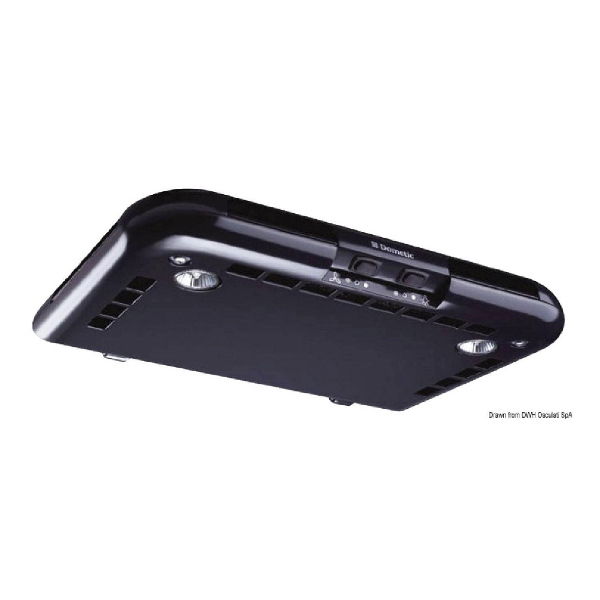 Campana extractora Dometic sin salida exterior con carbón activado