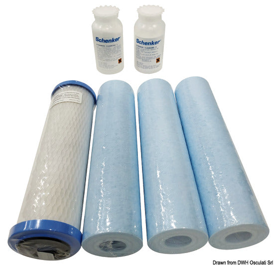 Kit de mantenimiento Schenker para plantas desalinizadoras Zen 50-1