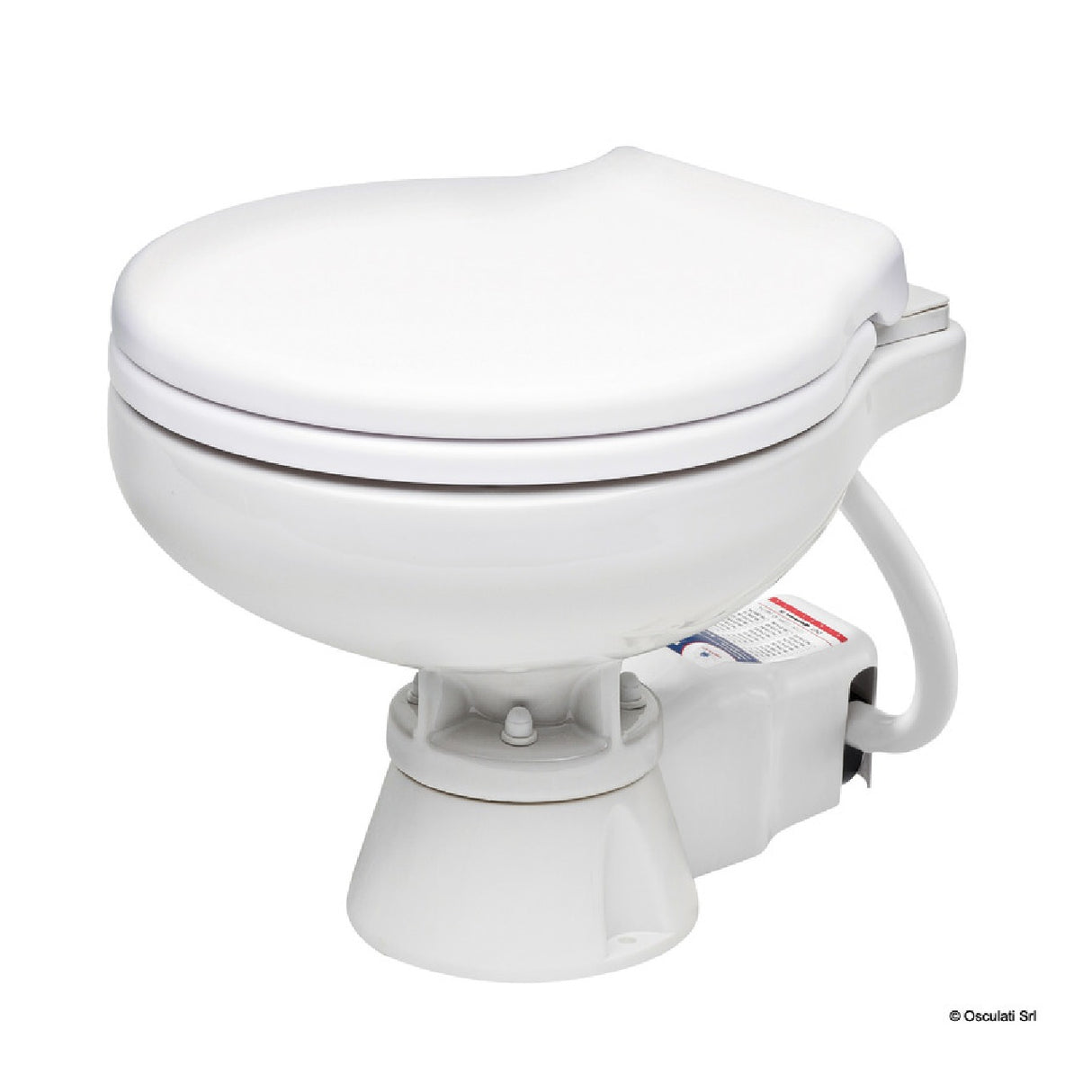 Osculati WC elettrico Silent Space Saver 12V 50.245.12