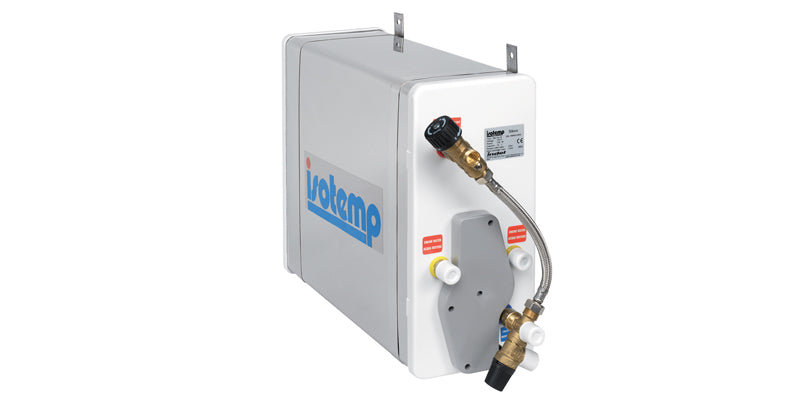 Calentador de agua para embarcaciones Isotemp serie SQUARE de 16 litros