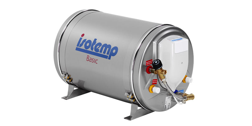 Isotemp Basic/Slim Boat Water Heater 24 Liters (Stainless Steel)