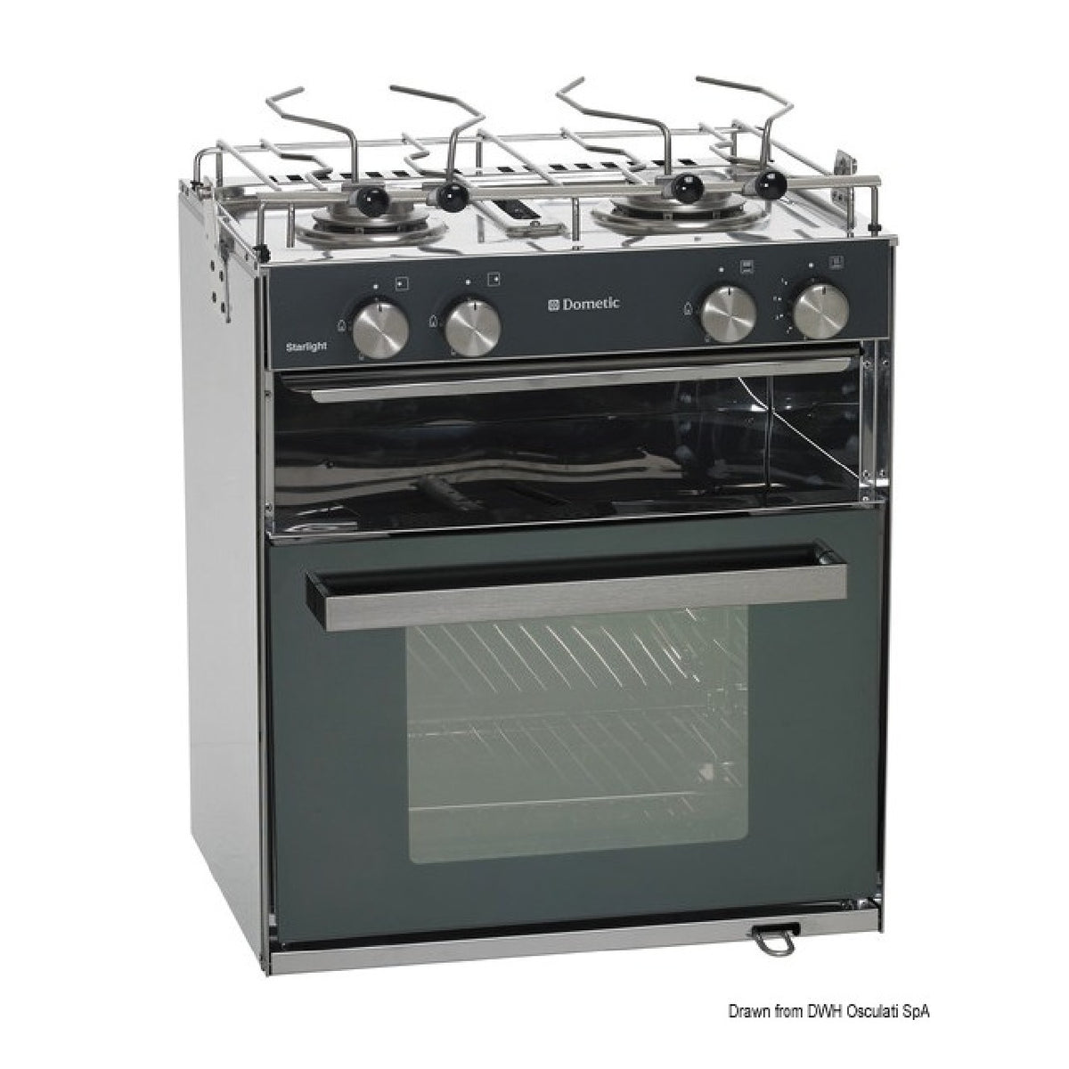 Dometic DOMETIC Slim Compact Gasherd mit Backofen
