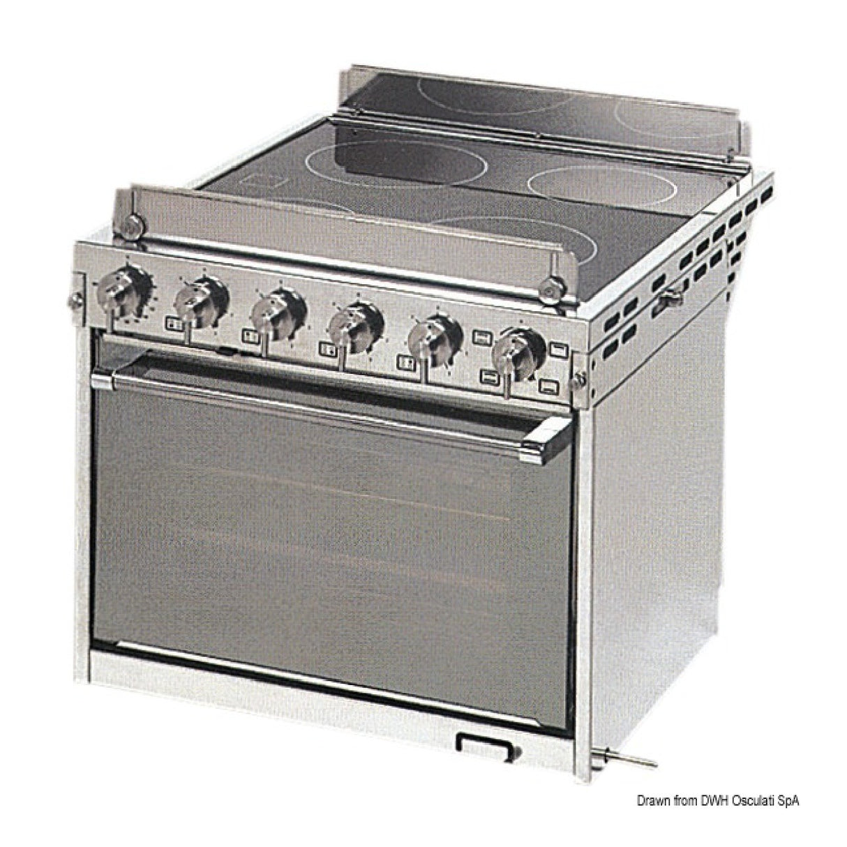 Cocina eléctrica con horno Techimpex TECHIMPEX Horizon