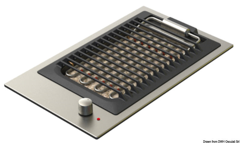 Osculati Elektrogrill aus Stahl 50.709.09