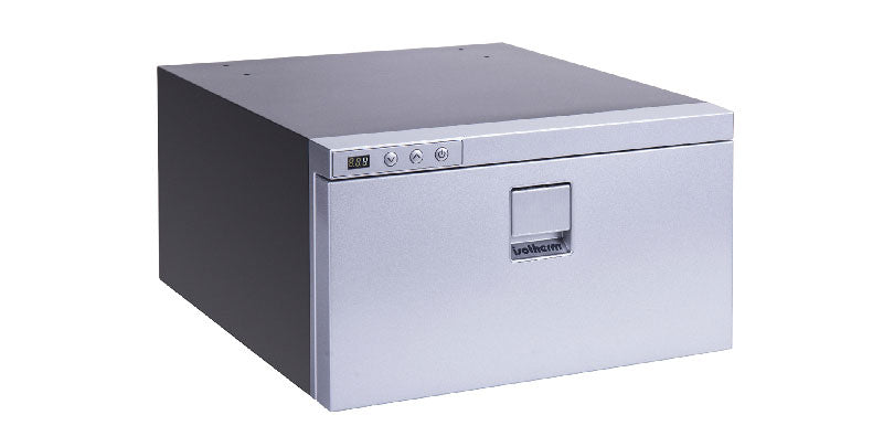 Frigorífico Isotherm CAJÓN 30 30 litros 12/24 Volt Puerta Plata