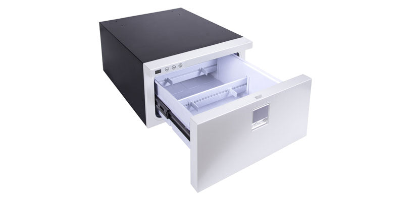 Frigorífico Isotherm CAJÓN 30 30 litros 12/24 Volt Puerta negra