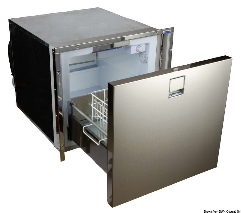 Nevera para barco Indel DR 100 de acero inoxidable Clean Touch