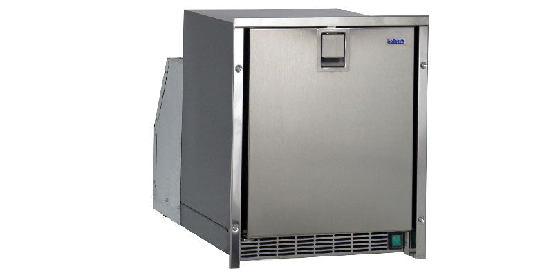 Máquina de hielo de perfil bajo Isotherm IceDrink blanca