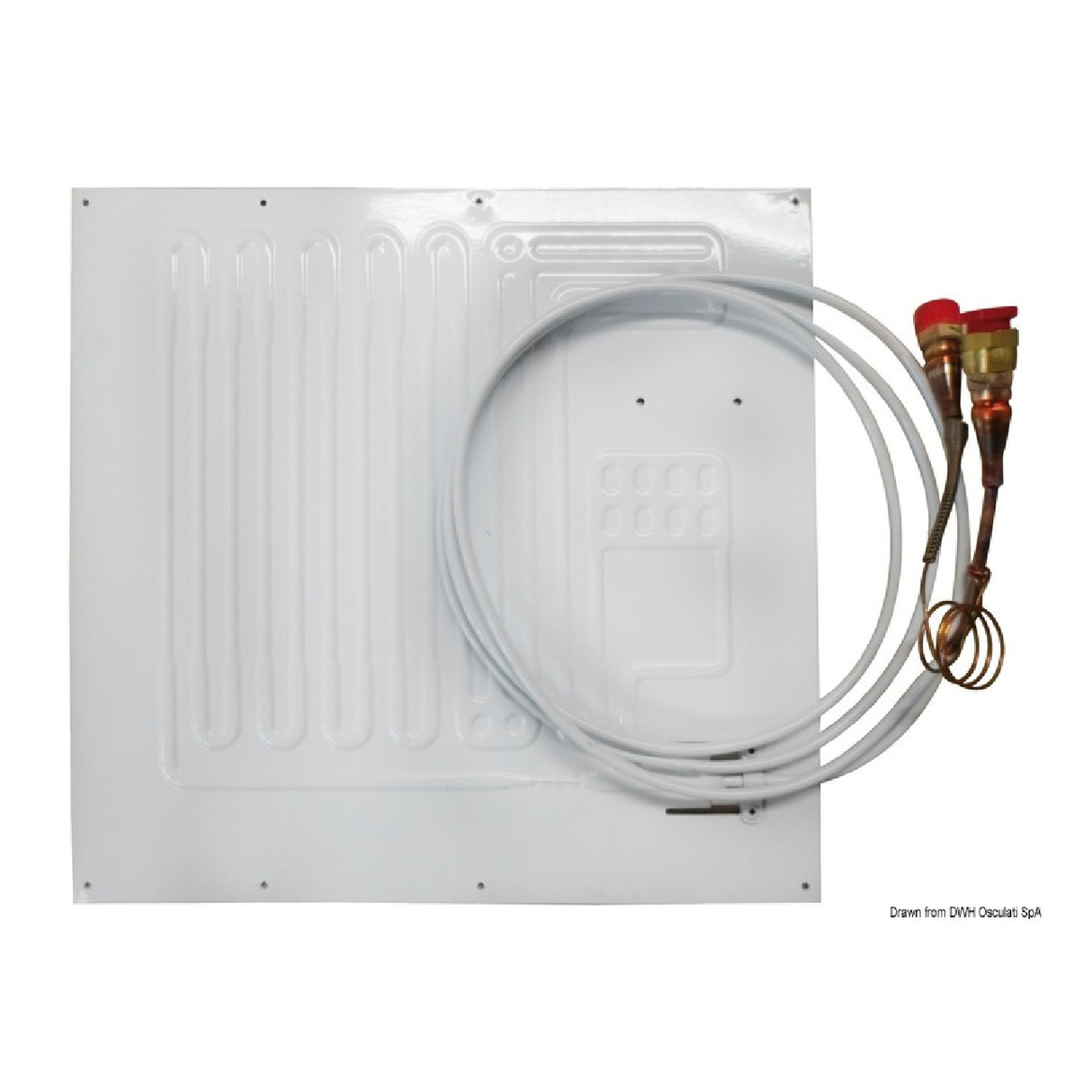 Evaporador de placas isotérmicas para refrigeradores de hasta 150 L