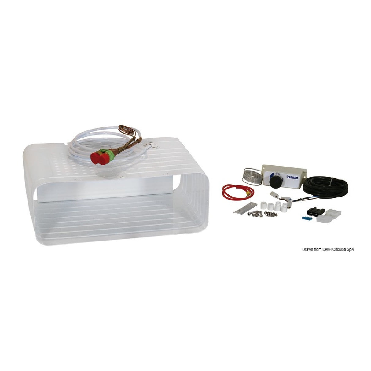 Evaporador en caja Isotherm para refrigeradores de hasta 125 L
