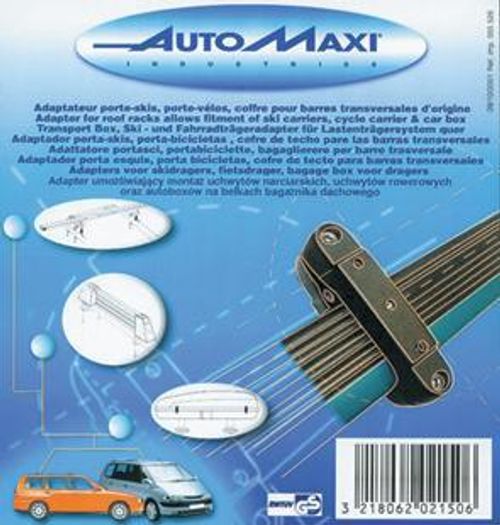 Montblanc Set 4 adattatori per barre ovali