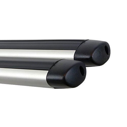 Barras portaequipajes de aluminio Montblanc AMC A40 de 101 cm