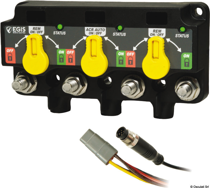 Egis XD NMEA 2000 Triple Relay/VSR/Relay Staccabatterie 12P DT