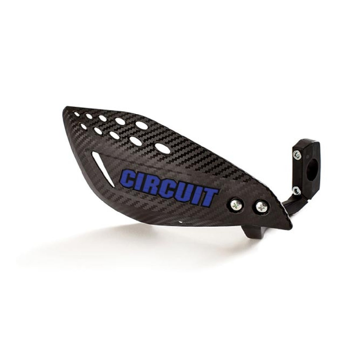 Circuit Universal Motorrad-Handschützer VECTOR Carbon-Optik mit blauer Beschriftung PM061-2D4