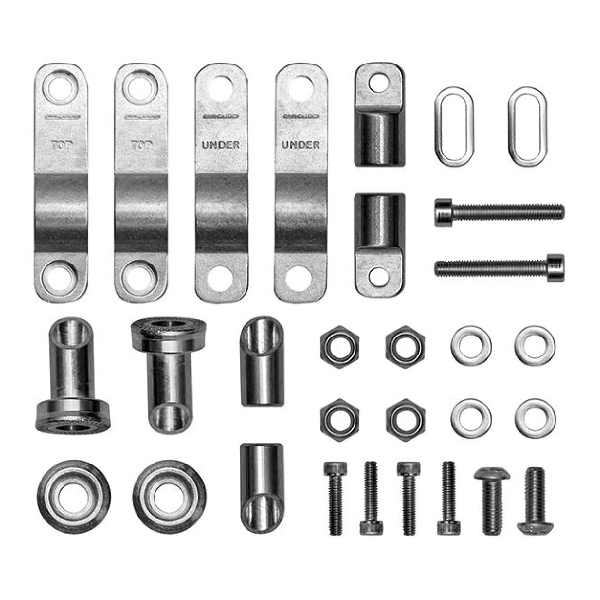 Circuit Kit Montaggio Paramani Moto universali P4 Manubrio Conico 28,6 Mm