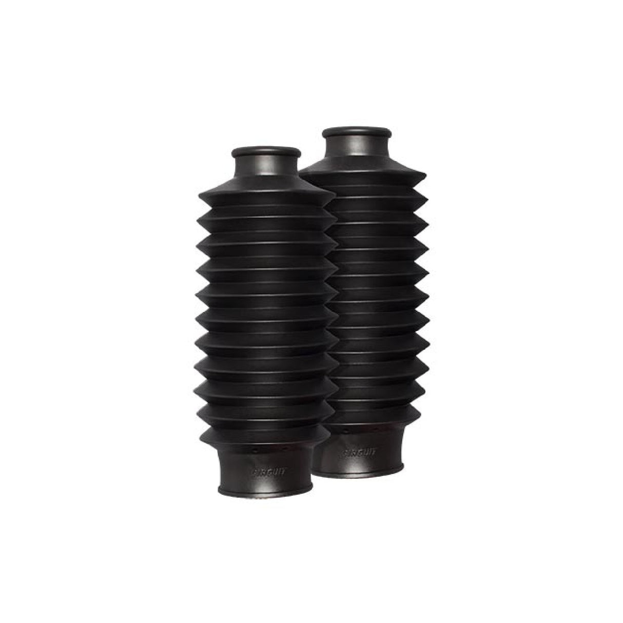 Circuit Equipment Universal-Gabelmanschetten für Motorräder, 11 Zähne, Schwarz, SS001-001