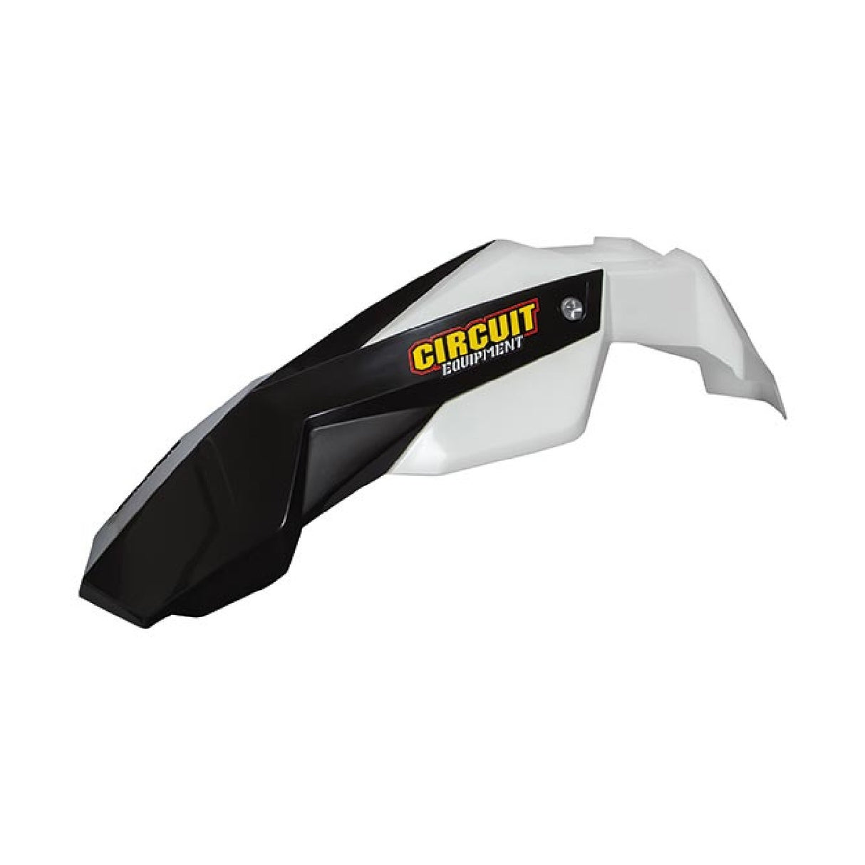 Circuit Parafango anteriore motocross universale STEALTH Bianco-Nero PF004-221