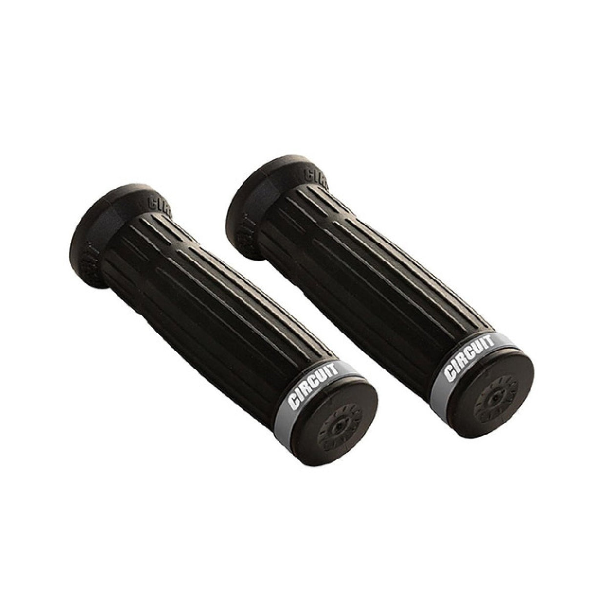 Puños de motocicleta Circuit Equipment CLASSIC Negro-Titanio MA014-124