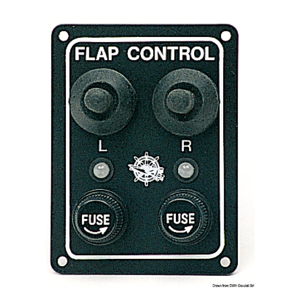 Osculati Pannello di comando coppia flap idraulici 51.239.03