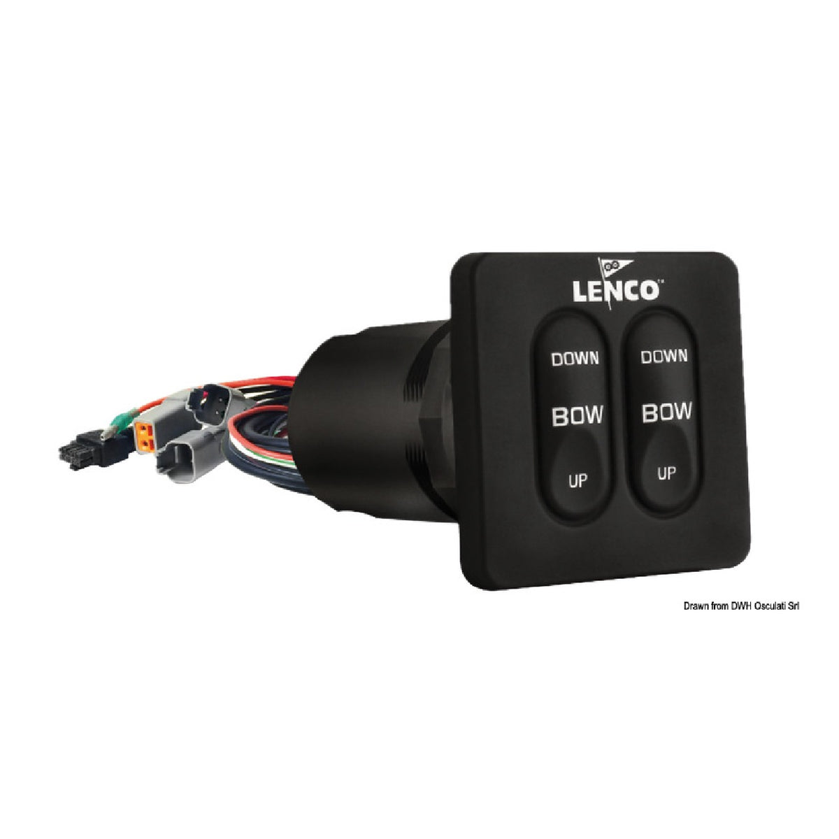 Lenco Pannello di controllo Tactile Switch per correttore assetto