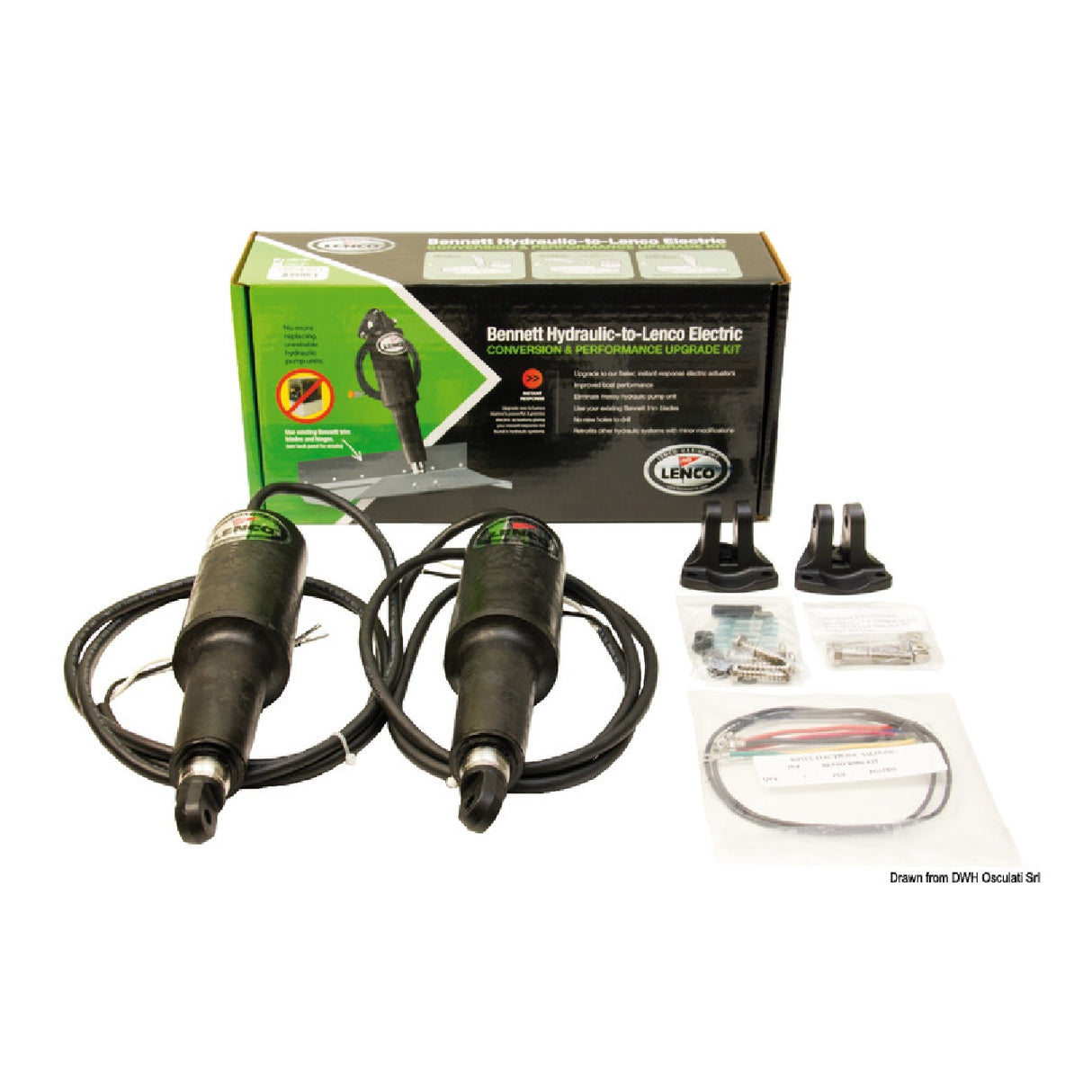 Lenco Nachrüstsatz für t, von Hydrauliksystem auf elektrisches System