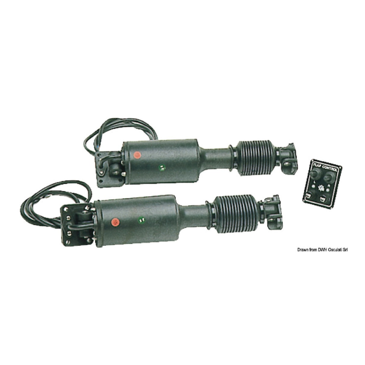 Osculati Elektromechanisches Trimmklappensystem EM 51.350.00