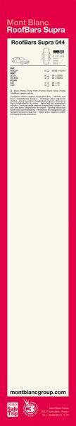 Montblanc Supra 44 Dachgepäckträger
