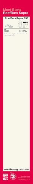 Montblanc Barre portatutto Supra 96