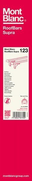 Montblanc Barre portatutto Supra 123