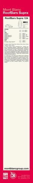 Montblanc Barre portatutto Supra 124