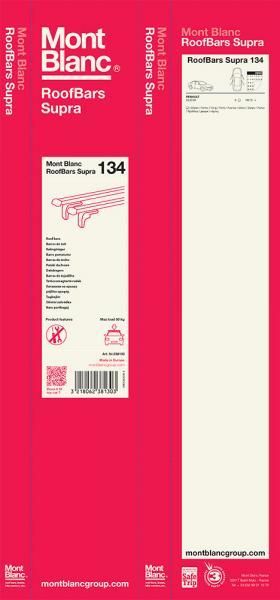 Montblanc Barre portatutto Supra 134
