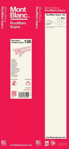 Montblanc Barre portatutto Supra 135