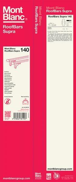Montblanc Barre portatutto Supra 140
