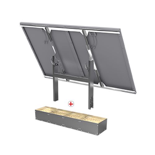 Uniteck 2 panels up to 600W - reclining UNIFIX 1200 EGR KIT + BALLAST BOX