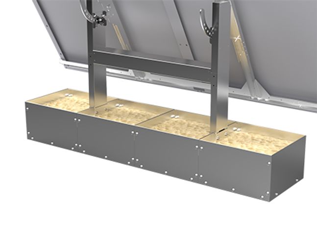 Uniteck 2 panels up to 600W - reclining UNIFIX 1200 EGR KIT + BALLAST BOX