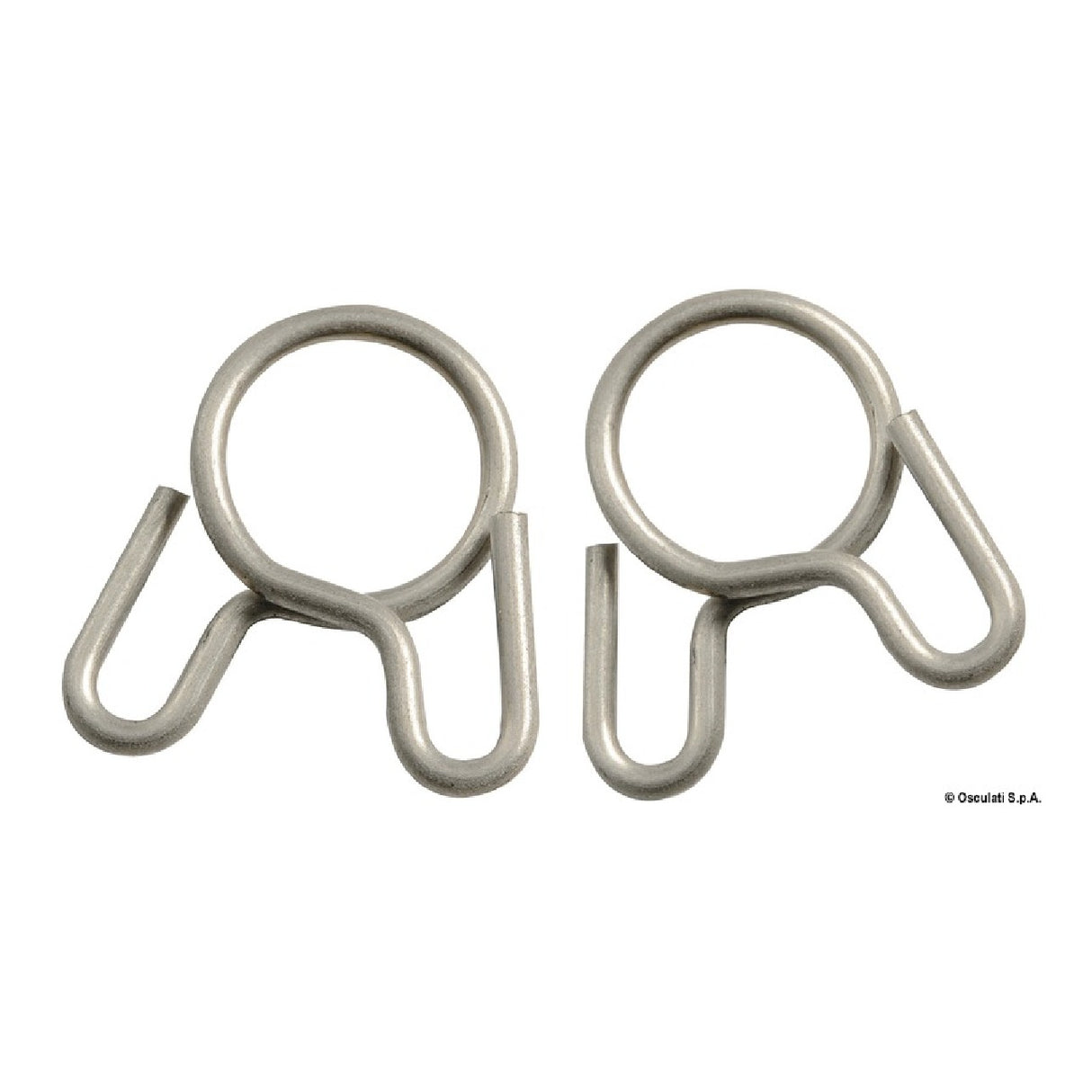 Osculati Molletta per fissaggio tubo 52.014.00 - 1 confezione da 100 pezzi 52.014.00