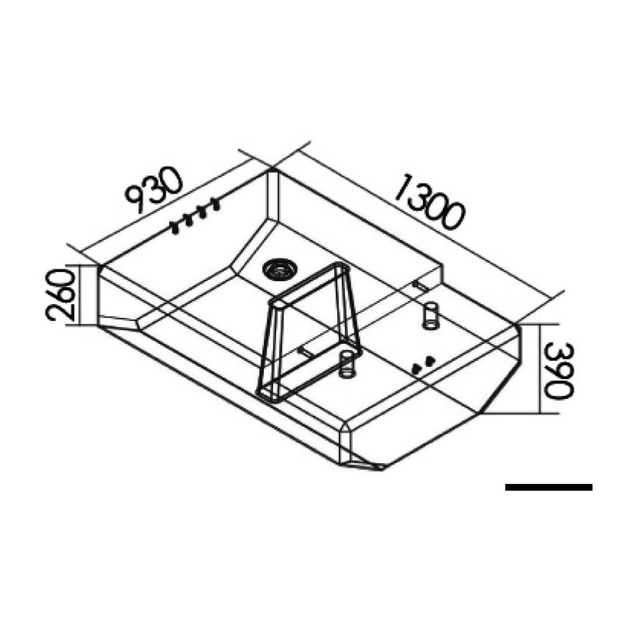 Osculati Kraftstofftank 52.032.14