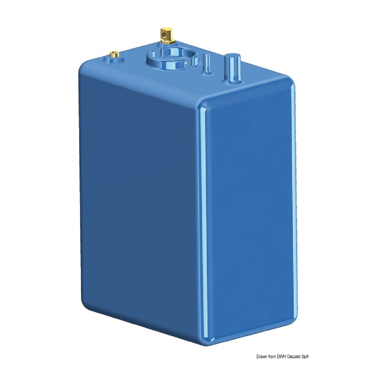 Osculati Cross-linked Polyethylene Petrol Fuel Tank 52.036.01